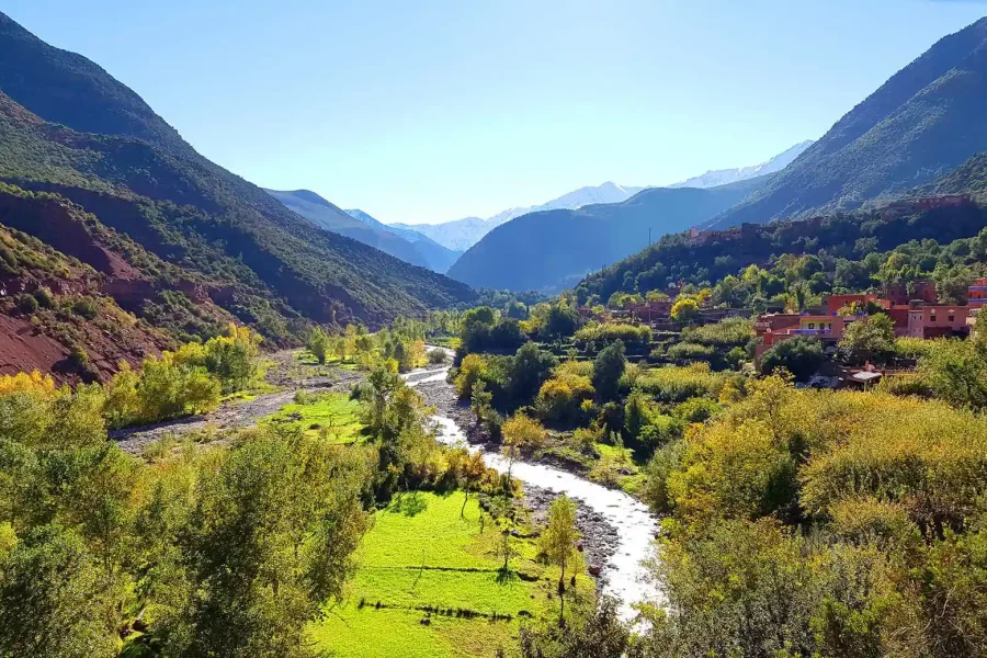 From Marrakesh To Ourika valley