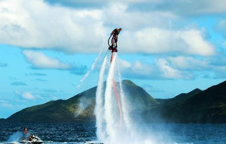 Jet ski in Lalla Takerkoust Dam